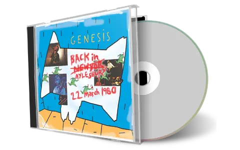 Artwork Cover of Genesis 1980-03-22 CD Aylesbury Audience