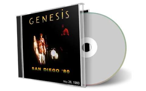 Artwork Cover of Genesis 1980-05-26 CD San Diego Audience