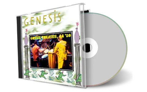 Artwork Cover of Genesis 1980-05-27 CD Los Angeles Audience