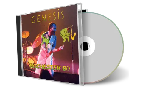 Artwork Cover of Genesis 1980-06-25 CD Rochester Audience
