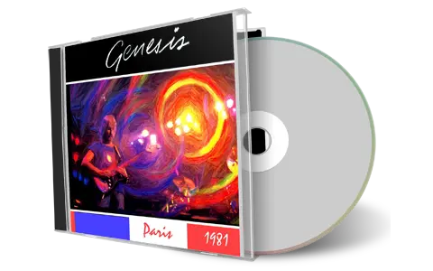 Artwork Cover of Genesis 1981-10-20 CD Paris Soundboard