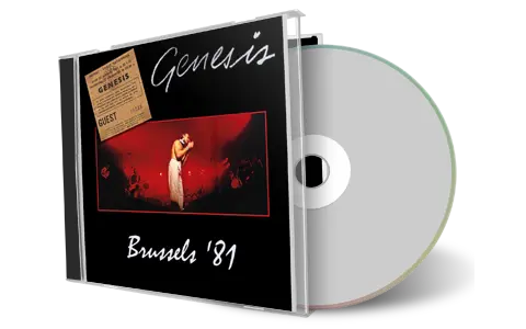 Artwork Cover of Genesis 1981-10-22 CD Brussels Audience