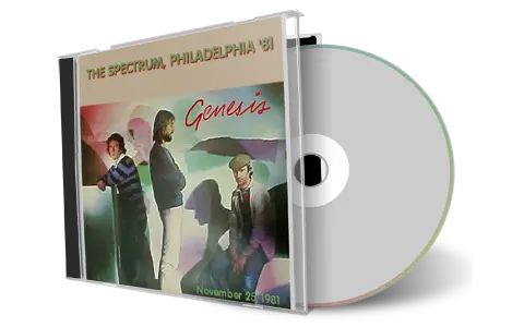 Artwork Cover of Genesis 1981-11-25 CD Philadelphia Audience