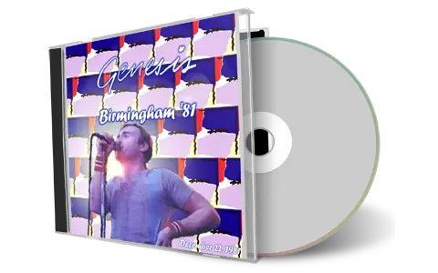 Artwork Cover of Genesis 1981-12-22 CD Birmingham Audience