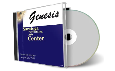 Artwork Cover of Genesis 1982-08-26 CD Saratoga Springs Soundboard