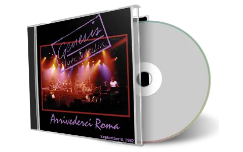Artwork Cover of Genesis 1982-09-08 CD Rome Audience