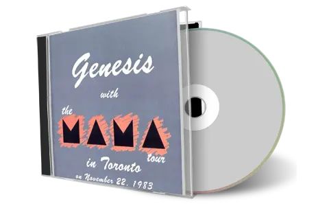 Artwork Cover of Genesis 1983-11-22 CD Toronto Audience
