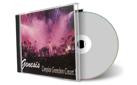 Artwork Cover of Genesis 1983-12-11 CD Greensboro Audience