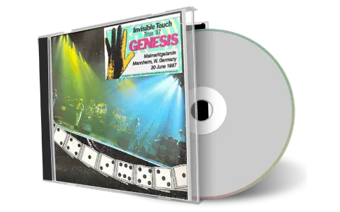 Artwork Cover of Genesis 1987-06-20 CD Mannheim Soundboard