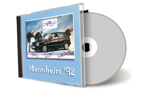 Artwork Cover of Genesis 1992-07-15 CD Mannheim Audience