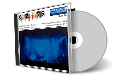 Artwork Cover of Genesis Compilation CD Premiere Radio Networks Soundboard