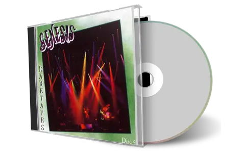 Artwork Cover of Genesis Compilation CD Rare Tapes Vol 4 Audience