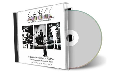 Artwork Cover of Genesis Compilation CD The Lamb Descends On Phoenix Soundboard
