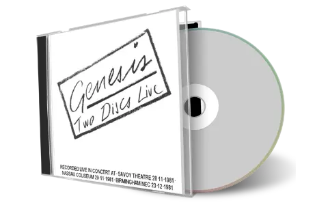 Artwork Cover of Genesis Compilation CD Two Discs Live Soundboard