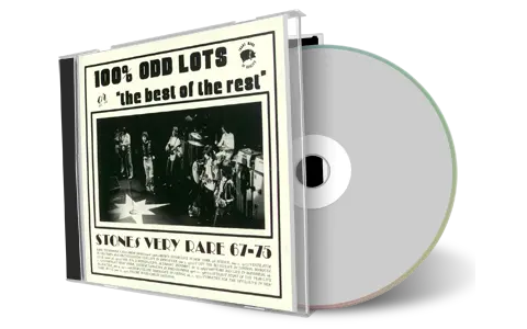 Artwork Cover of Rolling Stones Compilation CD 100 Percent Odd Lots Soundboard