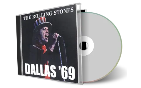 Artwork Cover of Rolling Stones 1969-11-13 CD Dallas Audience