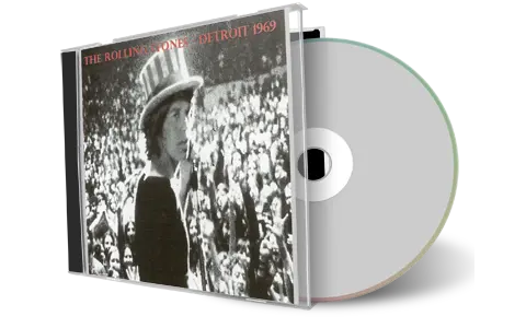 Artwork Cover of Rolling Stones 1969-11-24 CD Detroit Audience