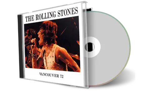 Artwork Cover of Rolling Stones 1972-06-03 CD Vancouver Audience