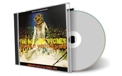 Artwork Cover of Rolling Stones 1972-06-11 CD Inglewood Audience