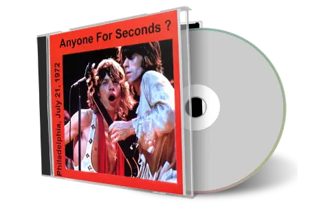 Artwork Cover of Rolling Stones 1972-07-21 CD Philadelphia Audience