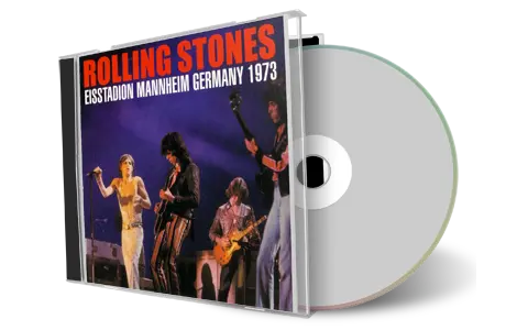 Artwork Cover of Rolling Stones 1973-09-03 CD Mannheim Audience