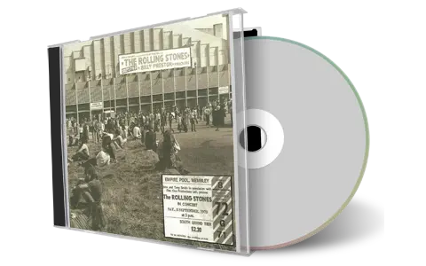 Artwork Cover of Rolling Stones 1973-09-08 CD London Audience