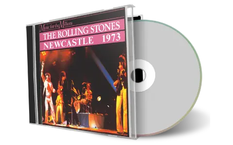 Artwork Cover of Rolling Stones 1973-09-13 CD Newcastle Audience