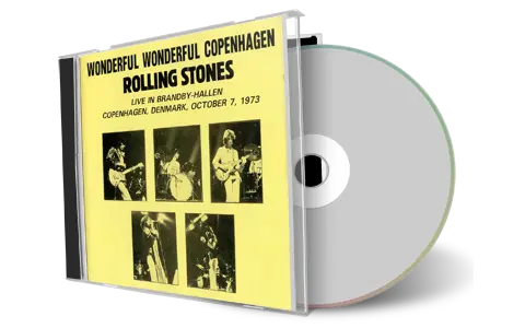 Artwork Cover of Rolling Stones 1973-10-07 CD Copenhagen Audience