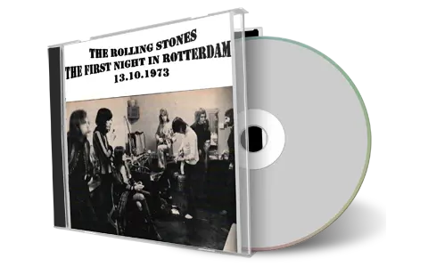 Artwork Cover of Rolling Stones 1973-10-13 CD Rotterdam Audience