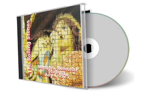 Artwork Cover of Rolling Stones 1975-07-04 CD Memphis Audience