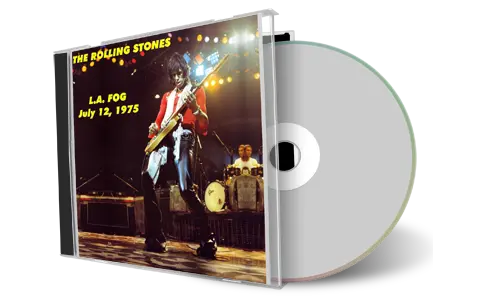 Artwork Cover of Rolling Stones 1975-07-12 CD Los Angeles Audience