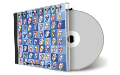 Artwork Cover of Rolling Stones 1975-07-18 CD Seattle Audience