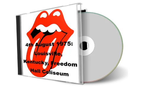 Artwork Cover of Rolling Stones 1975-08-04 CD Louisville Audience