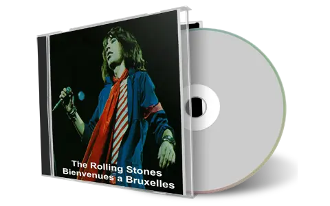 Artwork Cover of Rolling Stones 1976-05-06 CD Brussels Audience