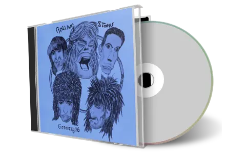 Artwork Cover of Rolling Stones 1976-06-02 CD Cologne Audience