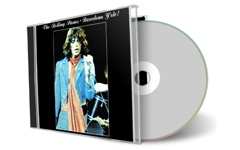 Artwork Cover of Rolling Stones 1976-06-11 CD Barcelona Audience