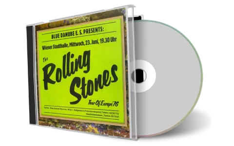 Artwork Cover of Rolling Stones 1976-06-23 CD Vienna Audience
