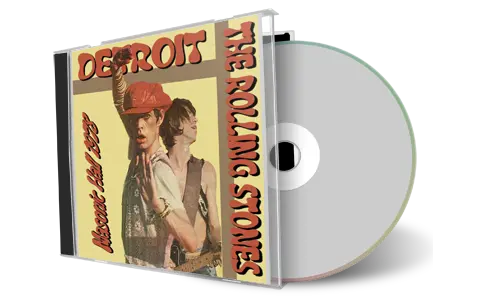 Artwork Cover of Rolling Stones 1978-07-06 CD Detroit Soundboard