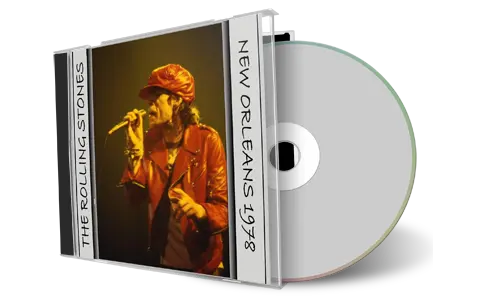 Artwork Cover of Rolling Stones 1978-07-13 CD New Orleans Audience