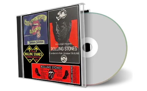 Artwork Cover of Rolling Stones 1981-10-18 CD San Francisco Audience