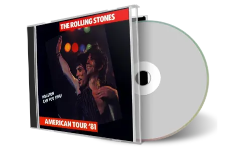Artwork Cover of Rolling Stones 1981-10-28 CD Houston Soundboard