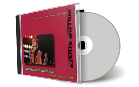 Artwork Cover of Rolling Stones 1981-11-06 CD East Rutherford Soundboard