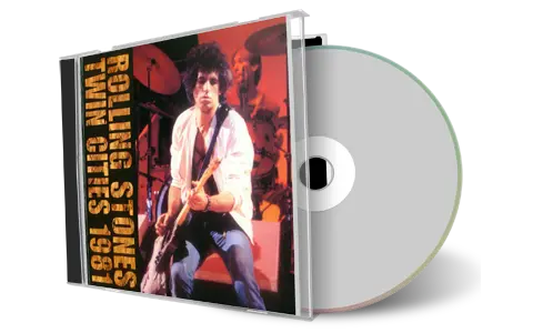 Artwork Cover of Rolling Stones 1981-11-21 CD St Paul Soundboard