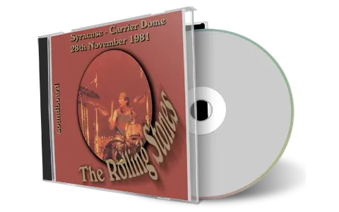 Artwork Cover of Rolling Stones 1981-11-28 CD Syracuse Audience