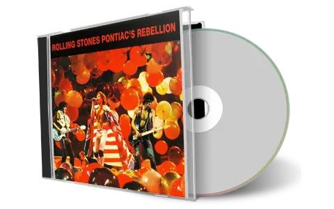 Artwork Cover of Rolling Stones 1981-11-30 CD Pontiac Soundboard