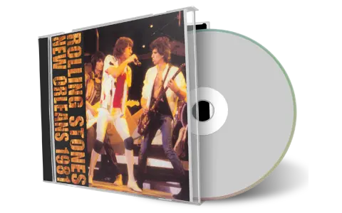 Artwork Cover of Rolling Stones 1981-12-05 CD New Orleans Soundboard
