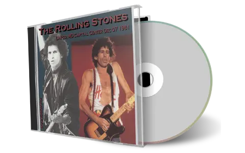 Artwork Cover of Rolling Stones 1981-12-07 CD Largo Audience