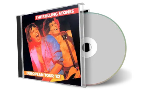 Artwork Cover of Rolling Stones 1982-06-14 CD Paris Audience