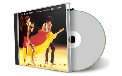 Artwork Cover of Rolling Stones 1982-07-01 CD Frankfurt Audience