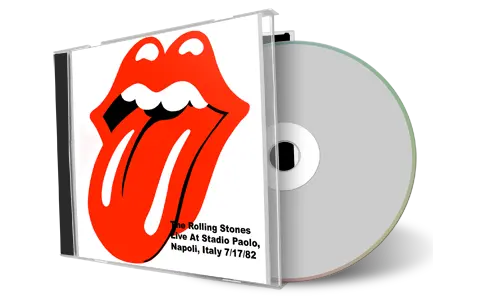 Artwork Cover of Rolling Stones 1982-07-17 CD Naples Soundboard